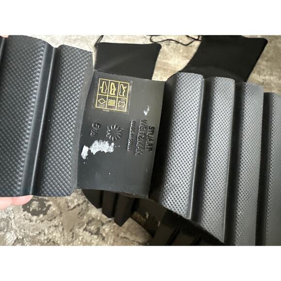 Stuart‎ Weitzman Black LOWLAND ULTRALIFT PLATFORM BOOT size 5.5B - Picture 7 of 12